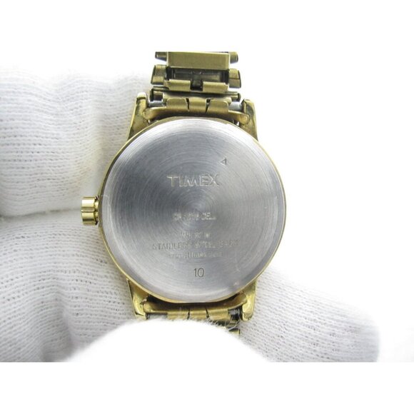 Women Timex Indiglo Quartz WR Analog 25mm Round Watch (H972) "New Battery" - Picture 3 of 11